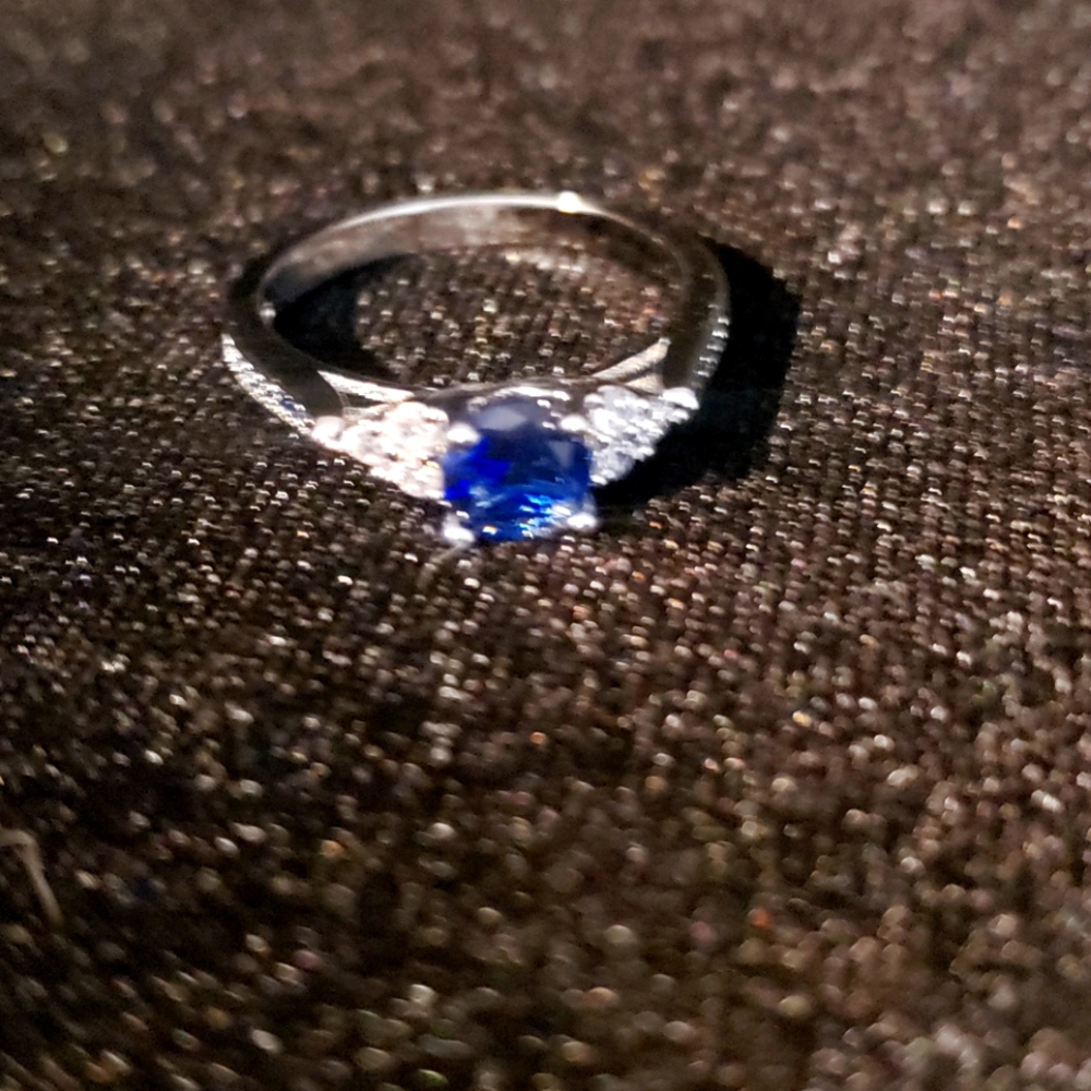 Women  sterling silver stamped ring